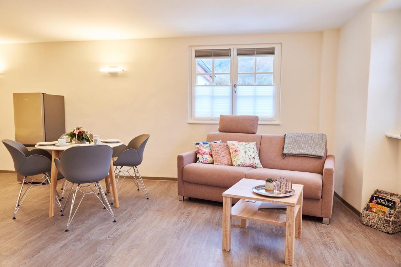 Ferienappartements Hermannshoehle Niederhausen エクステリア 写真